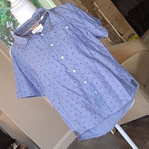 Paperdenim&cloth sz boys 8 button front shirt